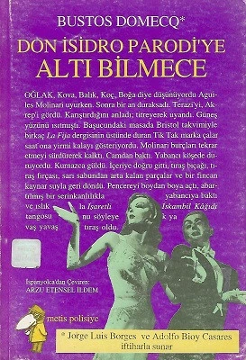 Don İsidro Parodi'ye Altı Bilmece Bustos Domecq Metis Yayınları ürün görseli