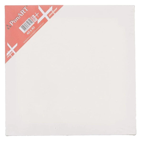 Ponart Profesyonel Plus Kalın Kenarlı Tuval 40x40 cm ürün görseli