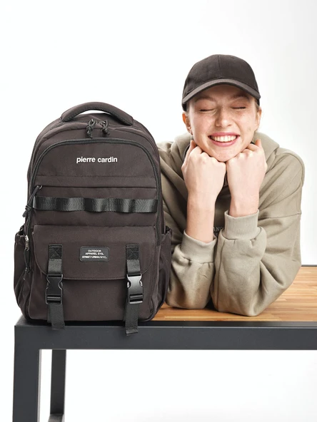 Pierre Cardin Okul Sırt Çantası Siyah 07Pck2318-S - 2