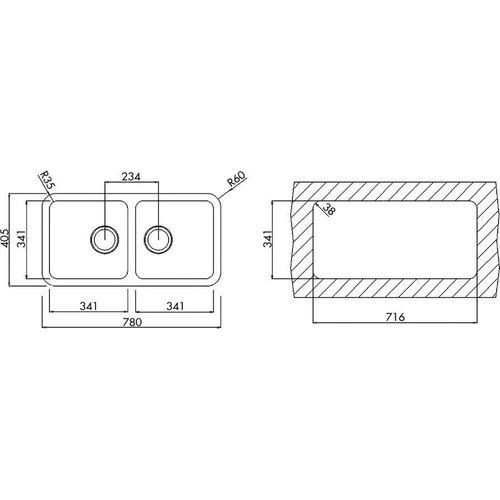TEKA STAGE BE 2B 780 PASLANMAZ ÇELİK MUTFAK EVYESİ - Resim 2