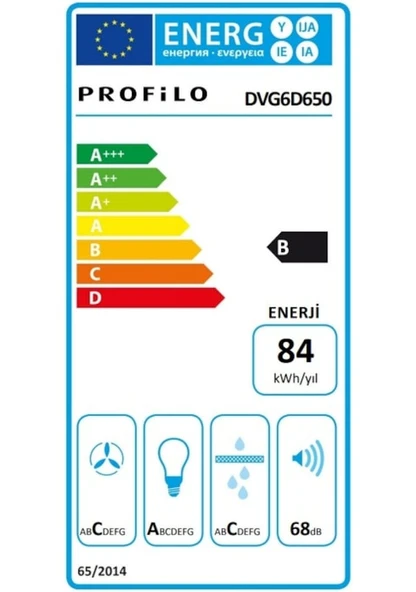 PROFİLO DVG6D650  DUVAR TİPİ DAVLUMBAZ - 2