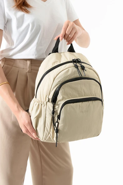 Bolsas Kadın Sırt Çanta Bej 1109 ürün görseli