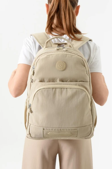 Bolsas Kadın Sırt Çanta Bej 1093 - Resim 2