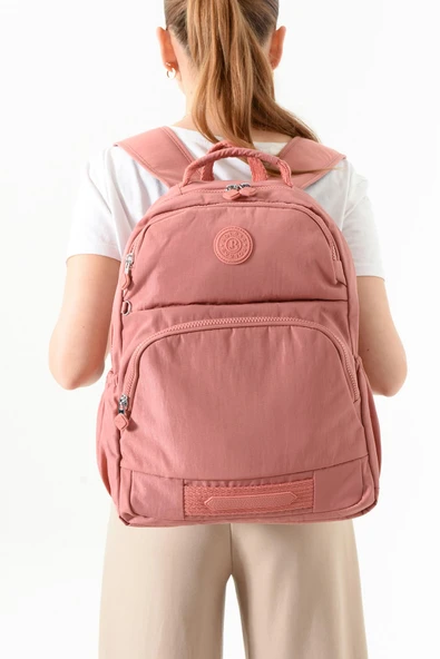 Bolsas Kadın Sırt Çanta Gül Kurusu 1093 - Resim 2