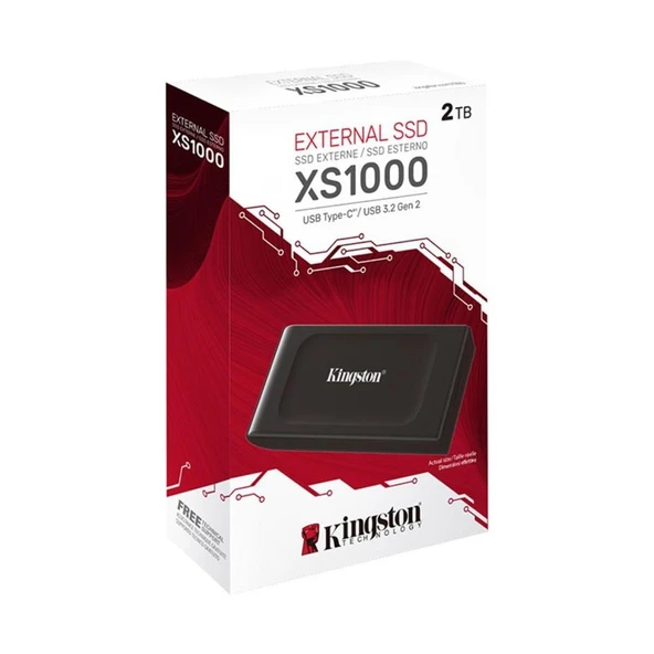 Kingston XS1000 SXS1000/2000G USB 3.2 2 TB Taşınabilir SSD - OUTLET - Resim 3