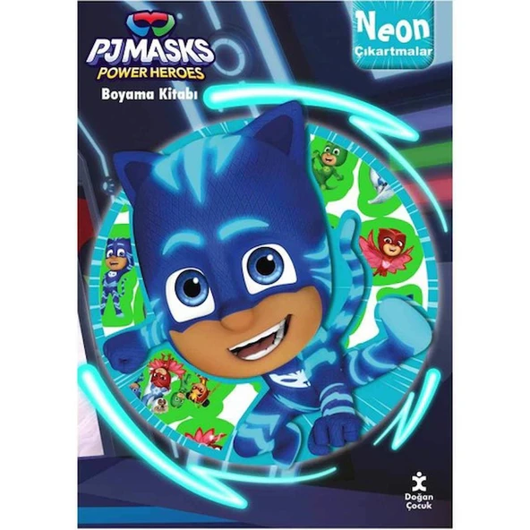 Doğan / Pjmasks - Neon Çıkartmalı Boyama ürün görseli