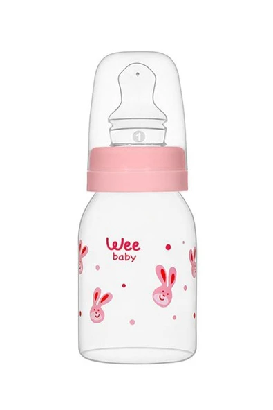 Wee Baby Klasik Pp Biberon 125 ml Askılı Pembe No : 851 ürün görseli