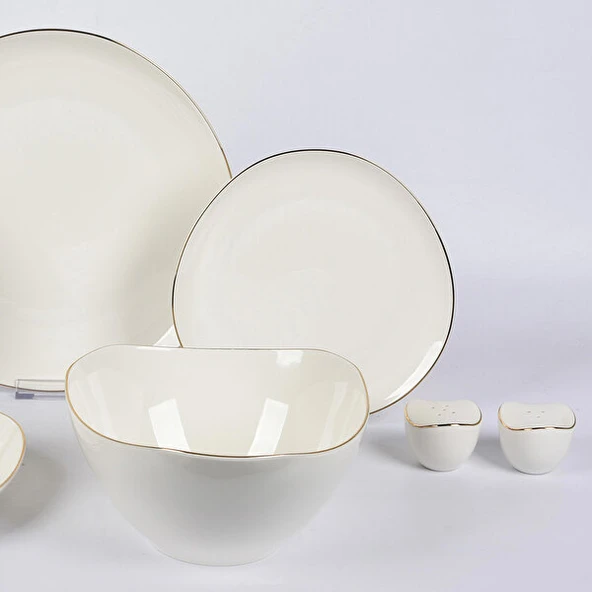 VİTALE NEW BONE 30 PARÇA YEMEK TAKIMI - Resim 3