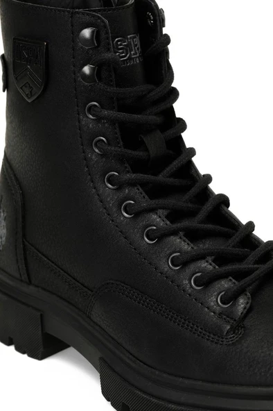 U.S. Polo Assn. LUKA 5PR 102038402 Erkek Bot Siyah 40-45 - Resim 7
