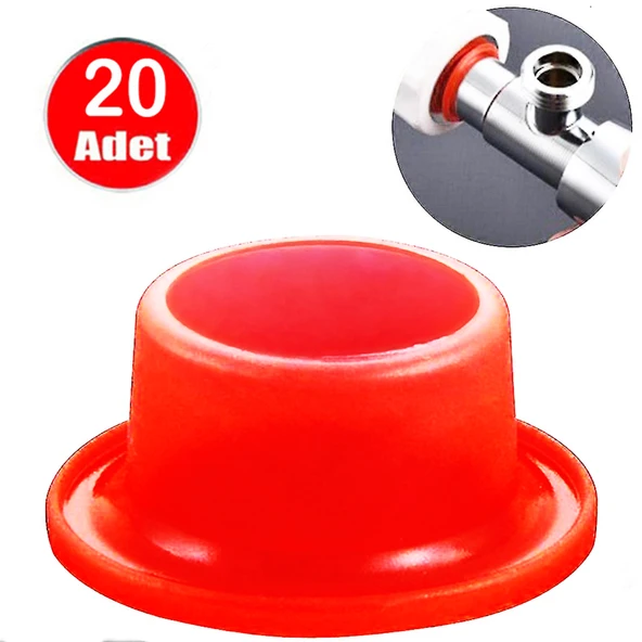 Yeni Nesil Tesisat Montaj Contası Musluk Sızdırmazlık Teflon Silikon Conta -20 Adet ürün görseli