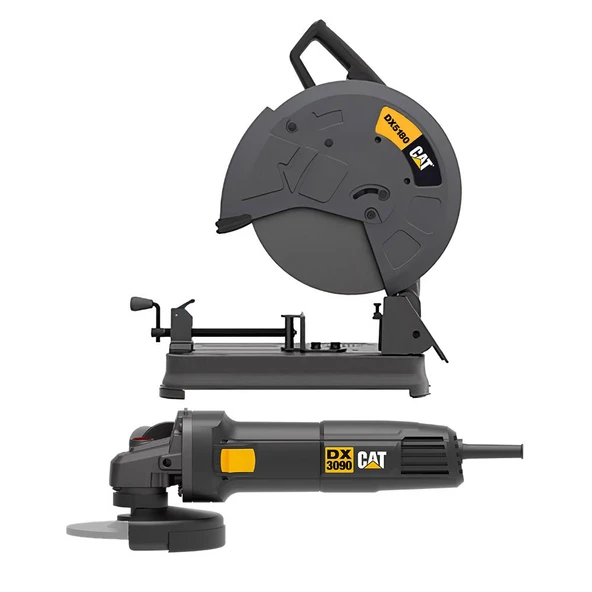 CAT DX5180SET 2400Watt 355mm Profesyonel Profil Kesme + DX3090 720Watt 125mm Profesyonel Avuç Taşlama - Resim 3