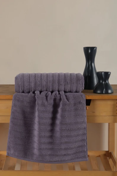 Varol Wave Serisi Premium Micro Cotton Banyo Havlusu 80X150cm ürün görseli 1