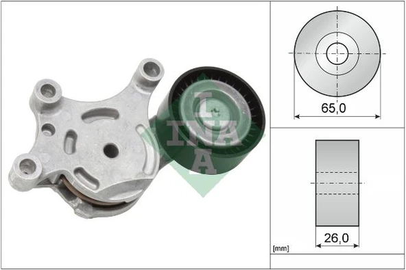 INA 534007520 ALTERNATÖR GERGİ RULMANI KÜTÜKLÜ P206 04>13 P207 07>15 P208 12>19 P301 12> P307 01-09 P308 07>21 P 407 04>10 P508 12>18 P3008 09>16 P5008 09>17 PARTNER-BERLINGO-EXPERT-RIFTER-BERLINGO-JU ürün görseli 1