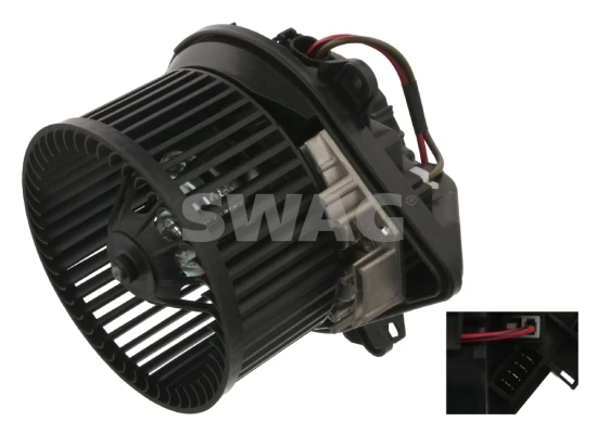 SWAG 62936811 KALORİFER MOTORU 12V PEUGEOT PARTNER 96>11 CITROEN BERLINGO 96>11 ZX 91> KLİMALI ARAÇLAR İÇİN 6441.L3-6441.H6 ürün görseli 1