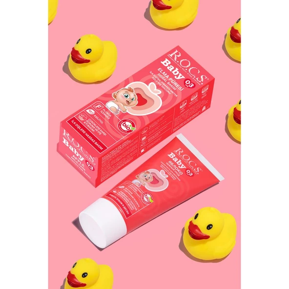 R.o.c.s Baby 0-3 Yaş Elma Püresi Diş Macunu 35ml - 5