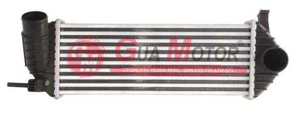 GUA 40712 TURBO RADYATÖRÜ INTERCOOLER RENAULT KANGO 1.5DCI 2010> 90-103-110BG 385x143x64 KELEPÇE SIKMALI 8200427469-8200382109 ürün görseli 1