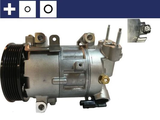 MAHLE ACP956000S KLİMA KOMPRESÖRÜ P308-P5008-P3008-RCZ-PARTNER-BERLINGO-C4-DS4-DS5 09>16 1.4 16V EP3C 1.6 THP-VTi EP6C-EP6CDT 6453.WF-9822101380-9676862380 ürün görseli 1