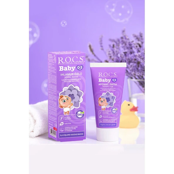 R.o.c.s Baby 0-3 Yaş Ihlamur Özlü Diş Macunu 35ml - 5