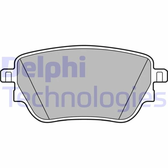 DELPHI LP3438 FREN BALATASI ARKA MERCEDES W177 V177 W247 C118 X118 H247 X247 A0004207500 ürün görseli 1