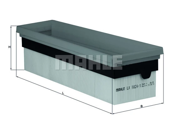MAHLE LX1824.1 HAVA FILTRESI SAG BMW S63 E70 E71 13717589641 ürün görseli 1