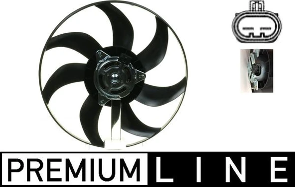 MAHLE CFF322000P FAN MOTORU VECTRA C 02-09 1.6 16V-1.8-1.8 16V-2.2 16V-SIGNUM 03> 1.8-2.2 SAAB 9-3 03>1.8-2.0 1341362-24410988 ürün görseli 1