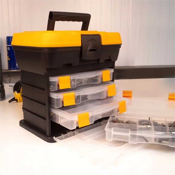 Super Bag Organizerli Takım Çantası Asr-2089 - 2