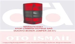 MARS 510351 STOP LAMBASI DUYSUZ SAĞ BOXER-JUMPER-DUCATO 94-01 6351.AL-1326358080 ürün görseli 1