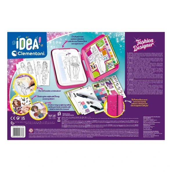 Clementoni Idea Moda Tasarımcısı 18776 - Resim 2