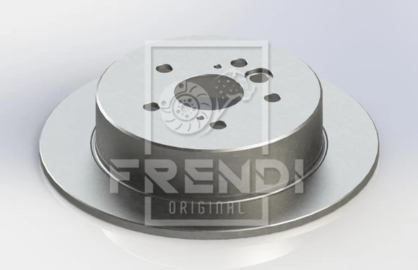FRENDI 34749 ARKA FREN DİSKİ DOLU TİP TOYOTA RAV4 2.0L 1AZ-FE ACA21 01-05 303 çap x 5 bijon - Takım disk fiya tıdır 4243142040-4243142041 ürün görseli 1