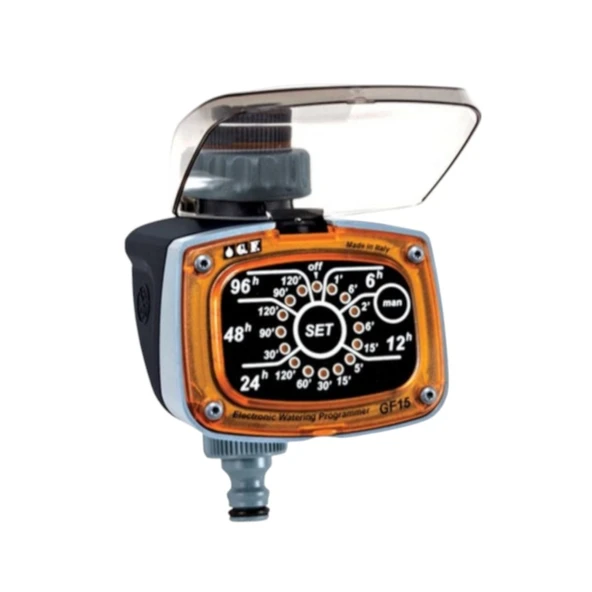 GF GF15 Elektronik Sulama Zamanlayıcısı | Otomatik Bahçe Sulama Programlayıcı Made in Italy ürün görseli