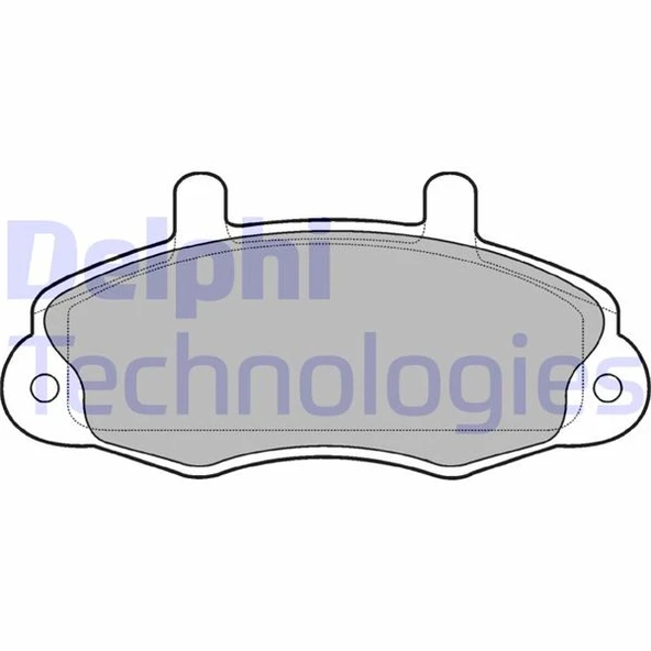 DELPHI LP766 ÖN BALATA FORD TRANSİT T12 2.0 2.5 DI 2.5TD 2.5 TDİ 88-03.00 ÇAP 138.8- 64 -18.8 92VB2K021AB-92VB2K021AC ürün görseli 1