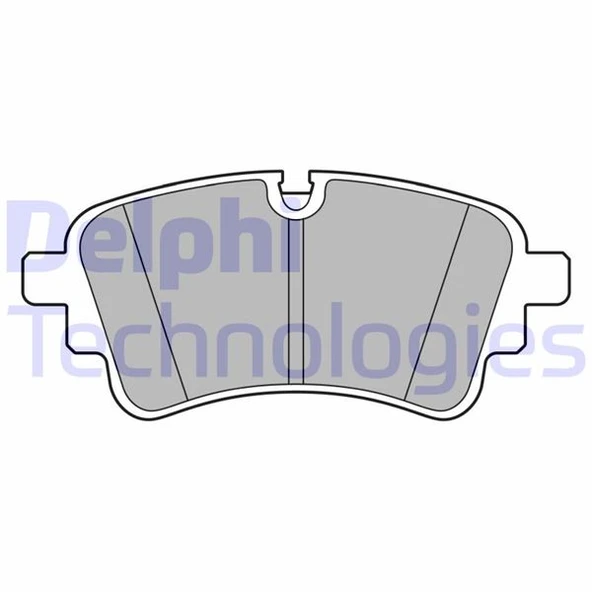 DELPHI LP3670 FREN BALATASI ARKA AUDI A4 B9 8W2 8WC 40 TDI 20 > 80A698451P-8W0698451AC-8W0698451AE-8W0698451AF-8W0698451AH-8W0698451AL 4N0698451D-80A698451G-80A698451H ürün görseli 1