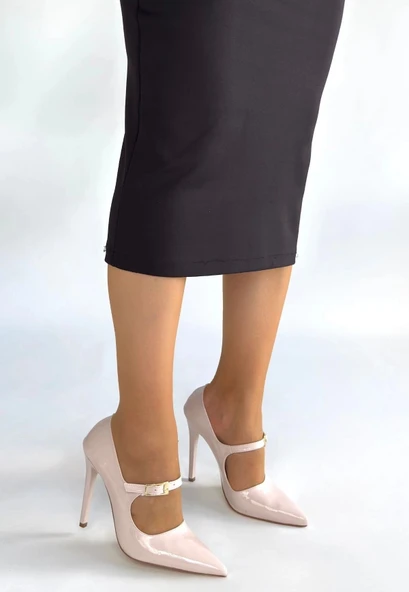 Tiej Bej Rugan Stiletto Ayakkabı - Resim 3