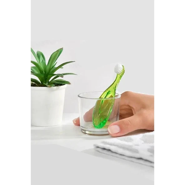 R.o.c.s Baby 0-3 Yaş Bebek Diş Fırçası Yeşil - 7