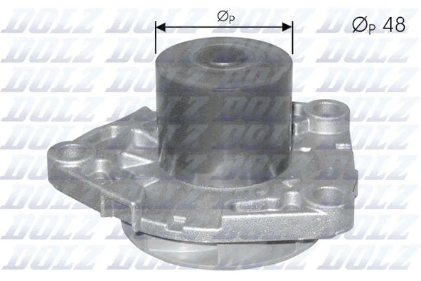 DOLZ A300 DEVİRDAİM SU POMPASI FIAT DOBLO 10>BRAVO II 07>14 500L-x 12>18 EGEA 15>OPEL ASTRA H-J-INSIGNIA 08> INSIGNIA 08>VECTRA C 04>ALFA ROMEO 159 GIULIETTA 10>MITO 11>JEEP RANEGADE 1.6D MTJ 1.9D MTJ ürün görseli 1