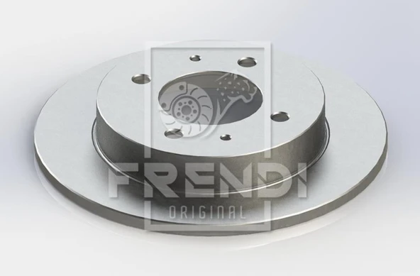 FRENDI 16540 ARKA FREN DİSKİ DOLU TİP HYUNDAI ELANTRA 1.6L G4GR G4ED 96-06 258 çap x 4 bijon - Takım disk fiy atıdır 5841129310-5841129300-5841128300 ürün görseli 1