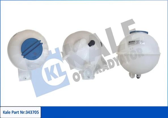 KALE 343705 RADYATOR YEDEK SU DEPOSU MERCEDES SPRINTER B906 . VW CRAFTER 30-35-50 SENSORLU A9065010503-2E0121407 ürün görseli
