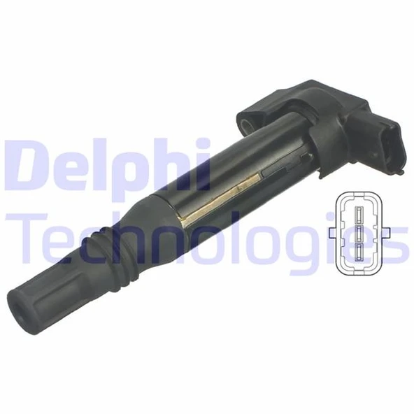 DELPHI GN10583-12B1 ATEŞLEME BOBİNİ CORSA F-CROSSLAND-C3-C4-C-ELYSEE-P108-P208-P301-P308-P2008-DS3 1.2 PureTech-VTI B12XE-D12-F12XE 9671214580-3639500 ürün görseli 1