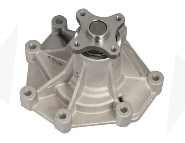 GMB GWHY-70A DEVİRDAİM SU POMPASI HYUNDAI H-1 2.5L D4CB CRDi 140hp 06-> / STAREX 2.5L D4CB CRDi 140hp 02-> / KIA SORENTO 2.5L CRDI D4CB 140hp 03-> Eksantrik zincirli motorlar için 251004A000-251004A10 ürün görseli 1