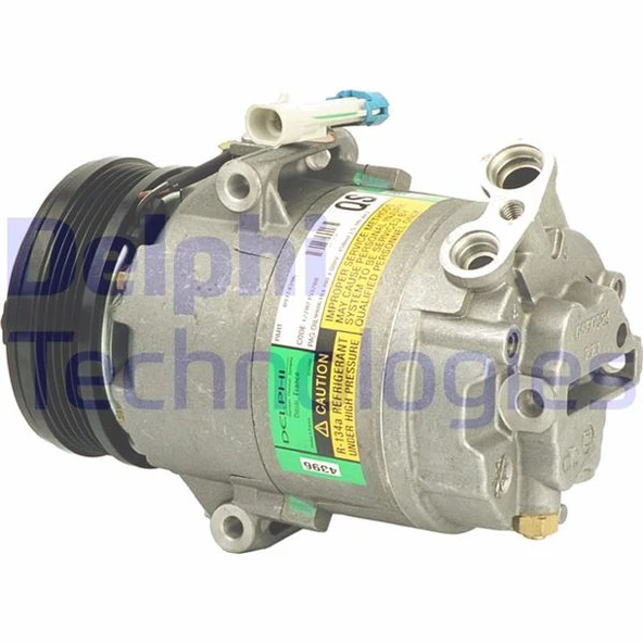DELPHI TSP0155025 KLİMA KOMPRESÖRÜ ASTRA G 1.4 16V-1.6 16V-1.8 16V-2.0 16V 98-05 109mm 1854102-1854092-1854140 ürün görseli 1