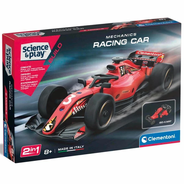 Clementoni Mekanik Laboratuvarı Racing Car 75094 ürün görseli 1