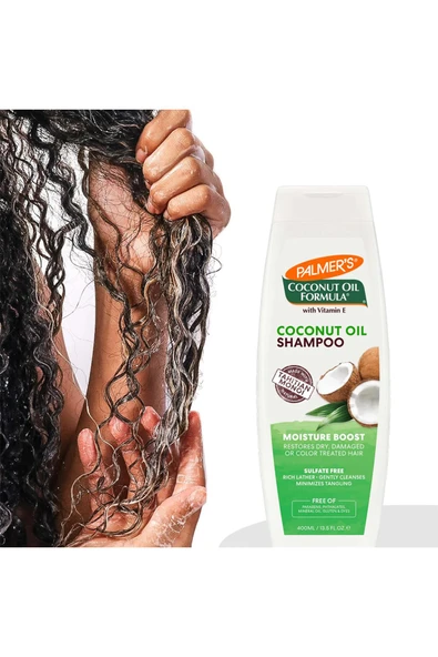 Palmer’s Hindistan Cevizi Yağlı Nemlendirici Şampuan 400ML - 8