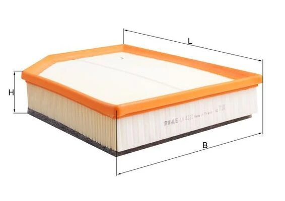 MAHLE LX4233 HAVA FILTRESI VOLVO S90 II 2.0 2.0 T5 2.0 D4 2.0 D5 AWD 16> V90 II 2.0 T5 2.0 T6 2.0 31370089 ürün görseli 1