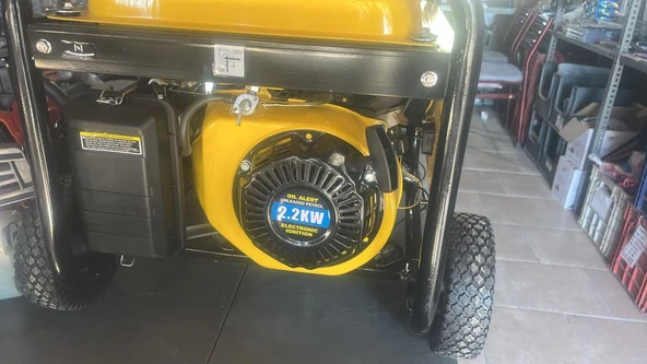 HSGL Europlus X-3500DC2 Jeneratör 2.2 KW Benzinli Taşınabilir Güçlü Sessiz Elektrik Üretici - 3