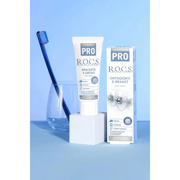 R.o.c.s Pro Ortho&Brackets Ortodonti Diş Macunu 74gr