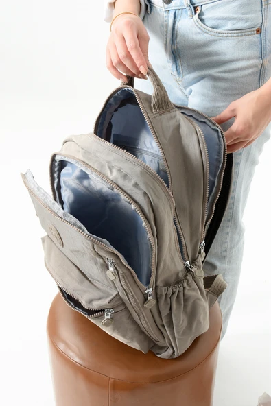 Bolsas Kadın Okul Sırt Çanta Kum 1091 - Resim 3