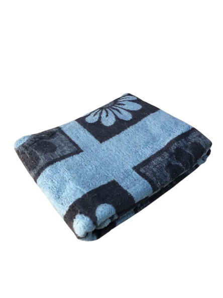 Royam Tek Kişilik Şantiye İşçi Peluş Battaniye Sıcak Tutan 160 X 210 Karışık - 7