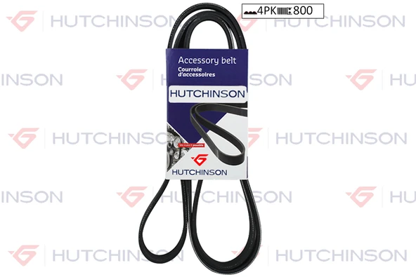 HUTCHINSON 4PK800 800 K 4 KANALLI KAYIŞ TOYOTA-PEUGEOT-HONDA-SUZIKI-CITROEN- ROVER 9091602298-71742126-90543954 ürün görseli 1