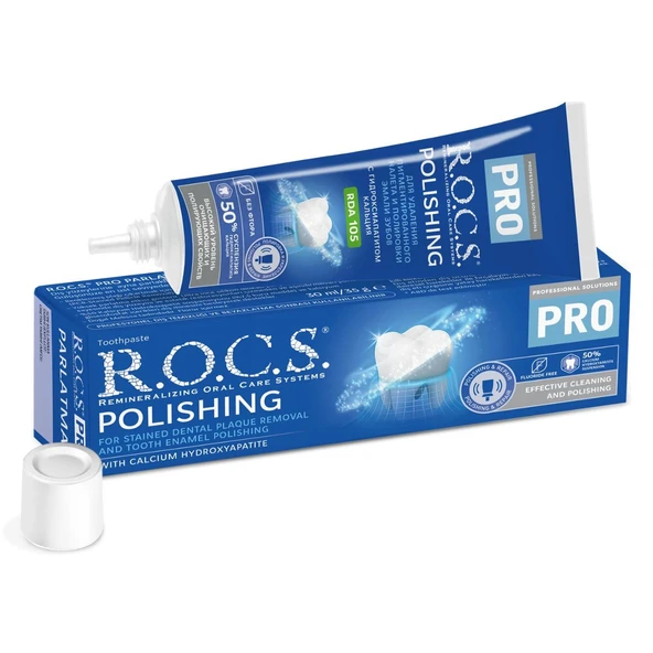 R.o.c.s Pro Diş Parlatma Macunu Cila 35gr - 4