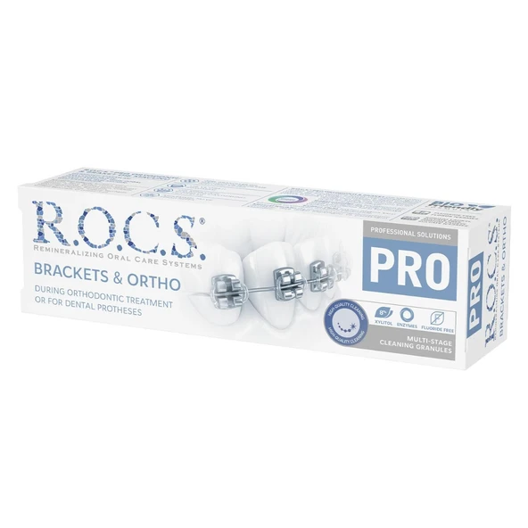 R.o.c.s Pro Ortho&Brackets Ortodonti Diş Macunu 74gr - 6